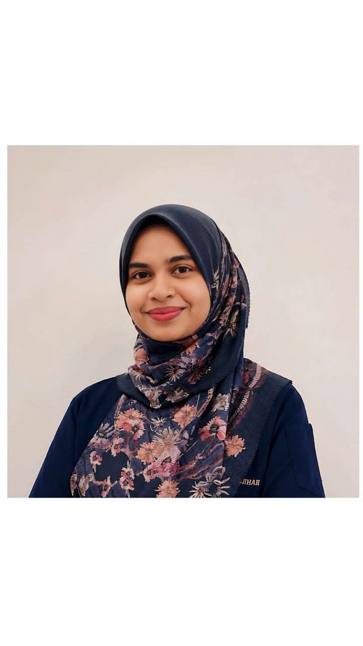 Dr. Najihah, doktor gigi Klinik Pergigian Ukasyah